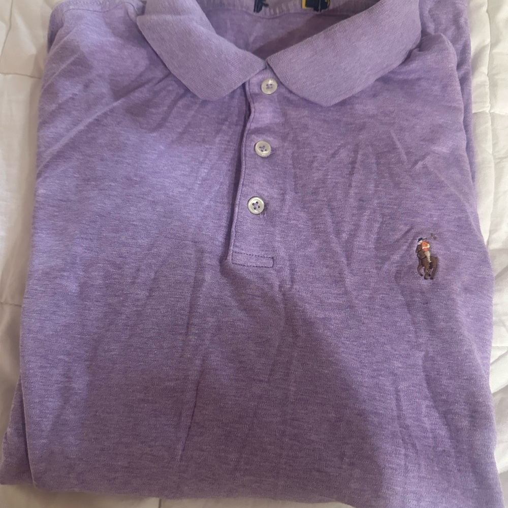 Men’s Large Ralph Lauren Purple Polo Shirt